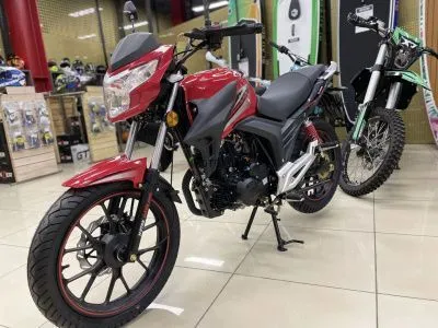 Мотоцикл дорожный MotoLand (Мотолэнд) FLASH 200 красный с ПТС