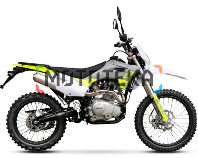 Мотоцикл кроссовый / эндуро Regulmoto (Регулмото) LFA белый/серый с ПТС